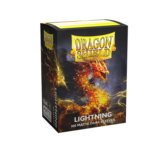 Sleeves - Dragon Shield Standard - Dual Matte - Lightning