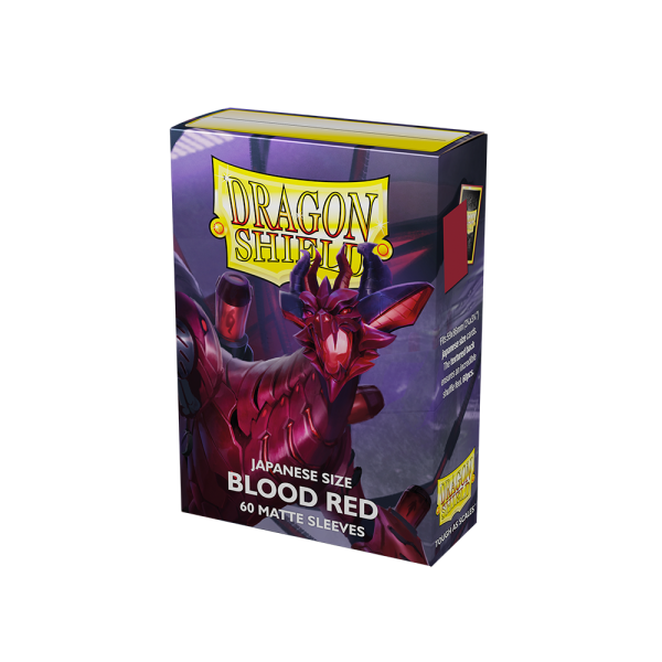 Sleeves - Dragon Shield Japanese - Blood Red