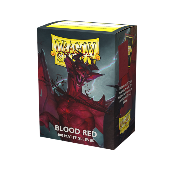 Sleeves - Dragon Shield Standard - Matte Blood Red