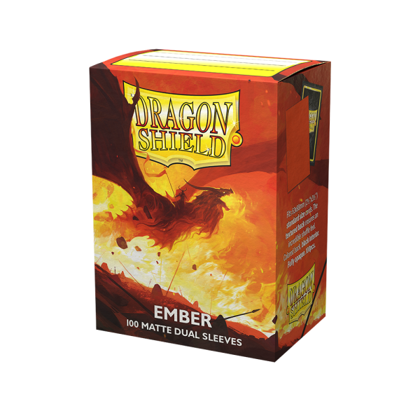 Sleeves - Dragon Shield Standard - Dual Matte - Ember