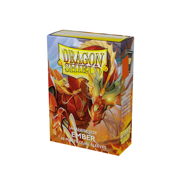 Sleeves - Dragon Shield Japanese Dual Matte - Ember