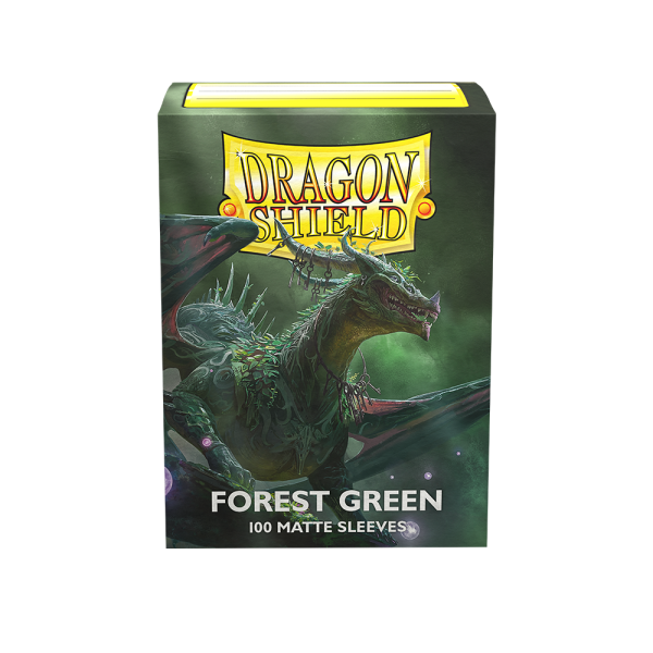 Sleeves - Dragon Shield Standard - Matte Forest Green