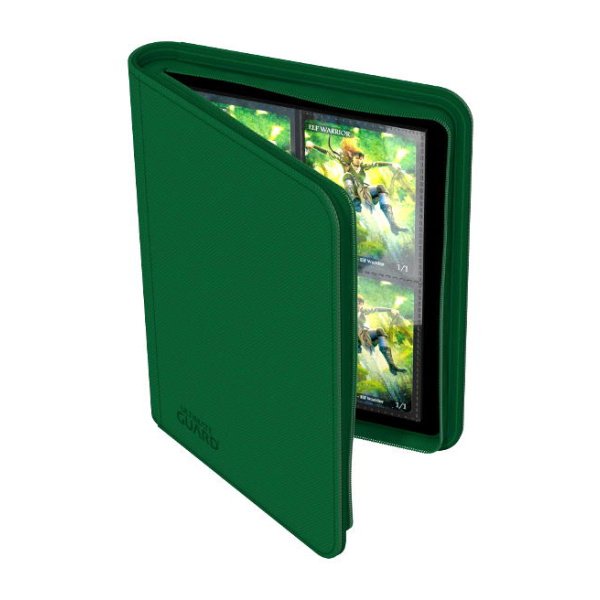 Portfolio - Ultimate Guard Zipfolio 160 - 8- Pocket XenoSkin Vert