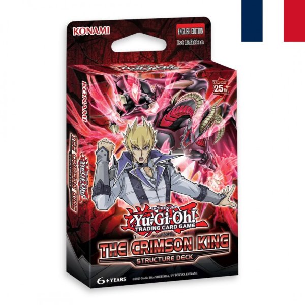 Yu-Gi-Oh! - Deck de structure - Le Roi Cramoisi