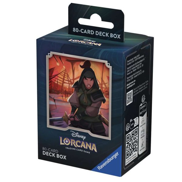 Lorcana - Chapitre 2 - Deck Box 80 - Mulan