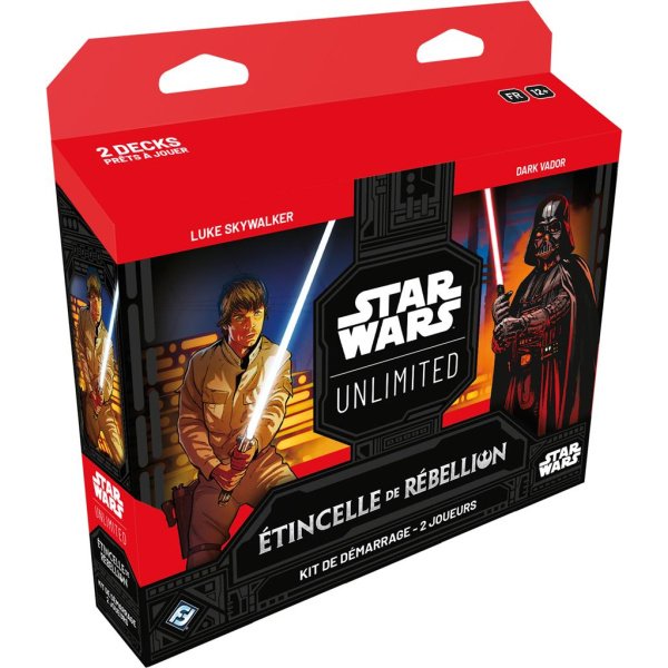 Star Wars Unlimited - Etincelle de Rébellion - Kit 2 Joueurs FR