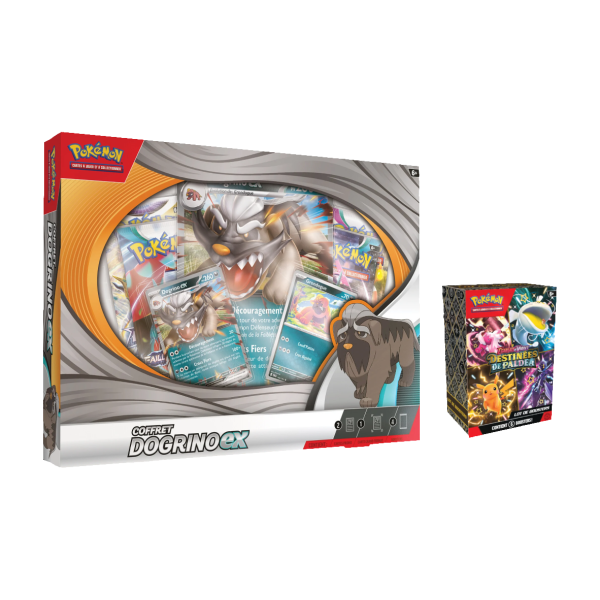 Pokémon - Lot de une Bundle 4.5 et un Coffret Dogrino