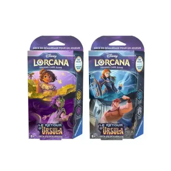 Lorcana - Chapitre 4 - Lot de 2 Deck de Démarrage (FR)