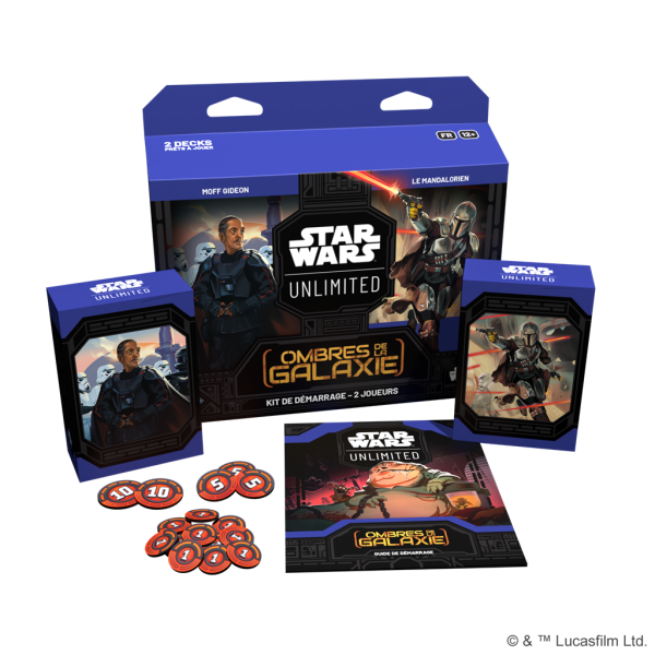 Star Wars Unlimited - Ombres de la galaxie - Kit 2 Joueurs