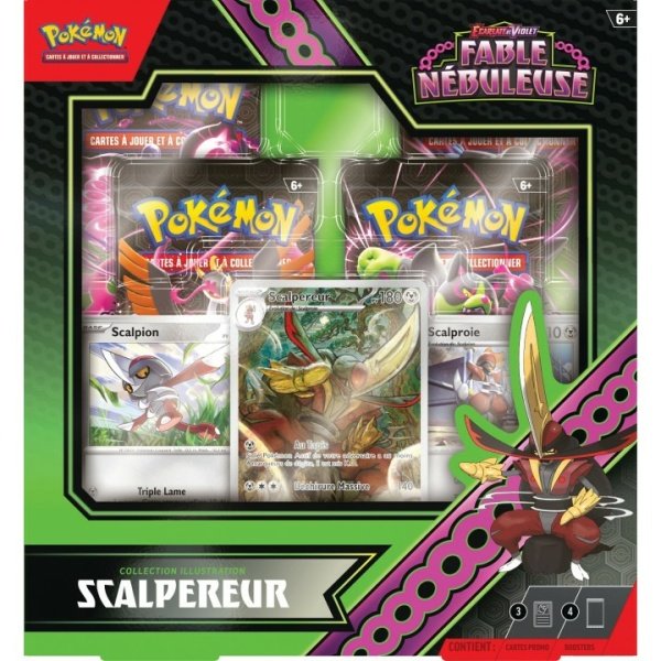 Pokémon - EV6.5  - Fable Nébuleuse - Coffret Scalpereur