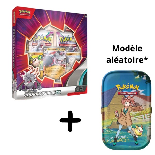 Pokémon - Bundle - Coffret Courrousinge EX + 1 Mini Tin Zénith Supreme