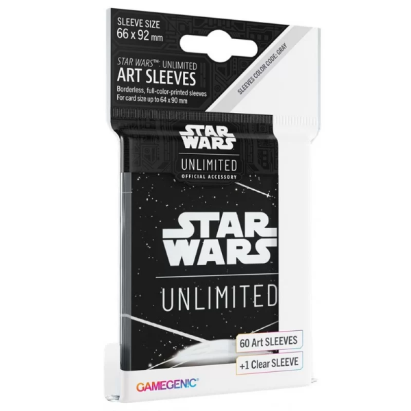 Star Wars Unlimited - Art Sleeves - Back White