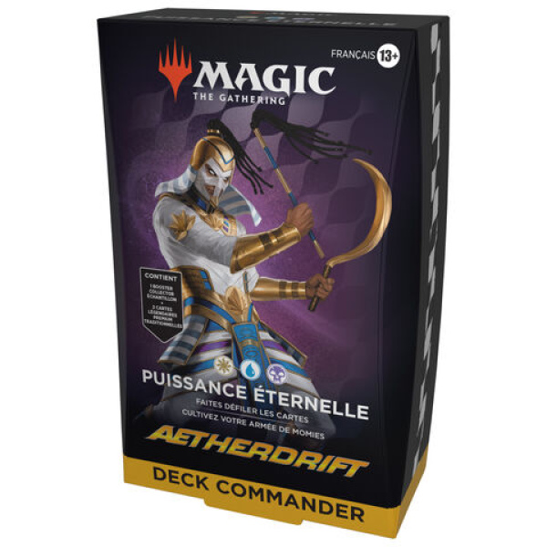 Magic The Gathering - Aetherdrift - Deck Commander - Puissance Éternelle